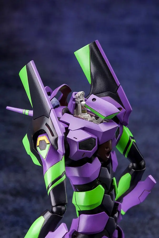 Evangelion: 3.0 + 1.0 Thrice Upon a Time Plastová stavebnica modelu 1/400 Evangelion Test Type-01 with Spear of Cassius produktová fotografia