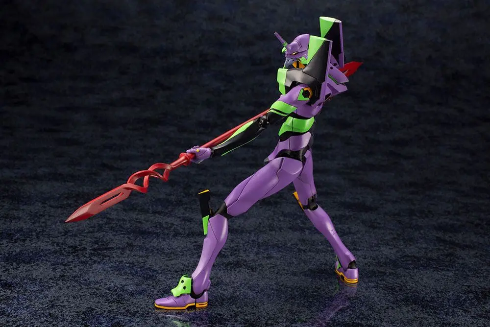 Evangelion: 3.0 + 1.0 Thrice Upon a Time Plastová stavebnica modelu 1/400 Evangelion Test Type-01 with Spear of Cassius produktová fotografia
