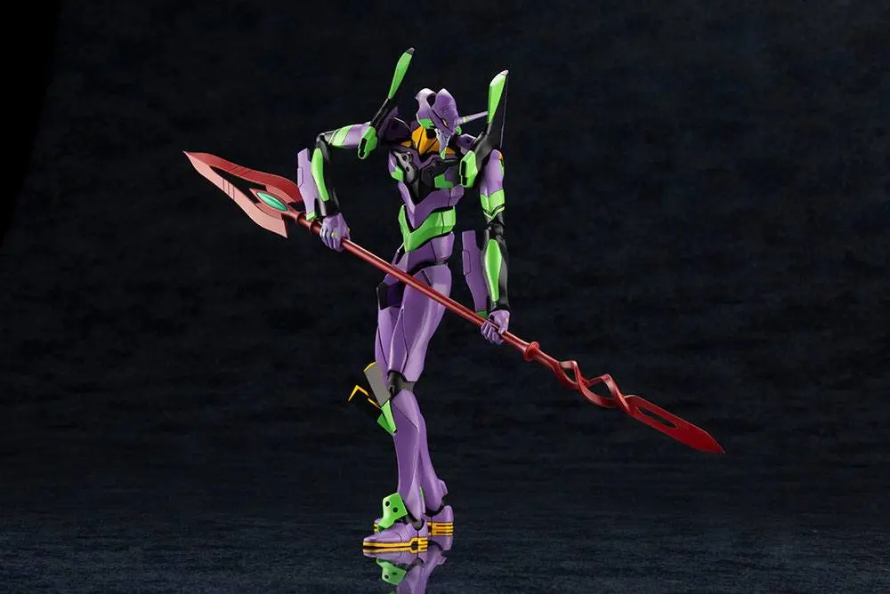 Evangelion: 3.0 + 1.0 Thrice Upon a Time Plastová stavebnica modelu 1/400 Evangelion Test Type-01 with Spear of Cassius produktová fotografia