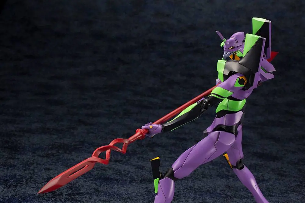 Evangelion: 3.0 + 1.0 Thrice Upon a Time Plastová stavebnica modelu 1/400 Evangelion Test Type-01 with Spear of Cassius produktová fotografia