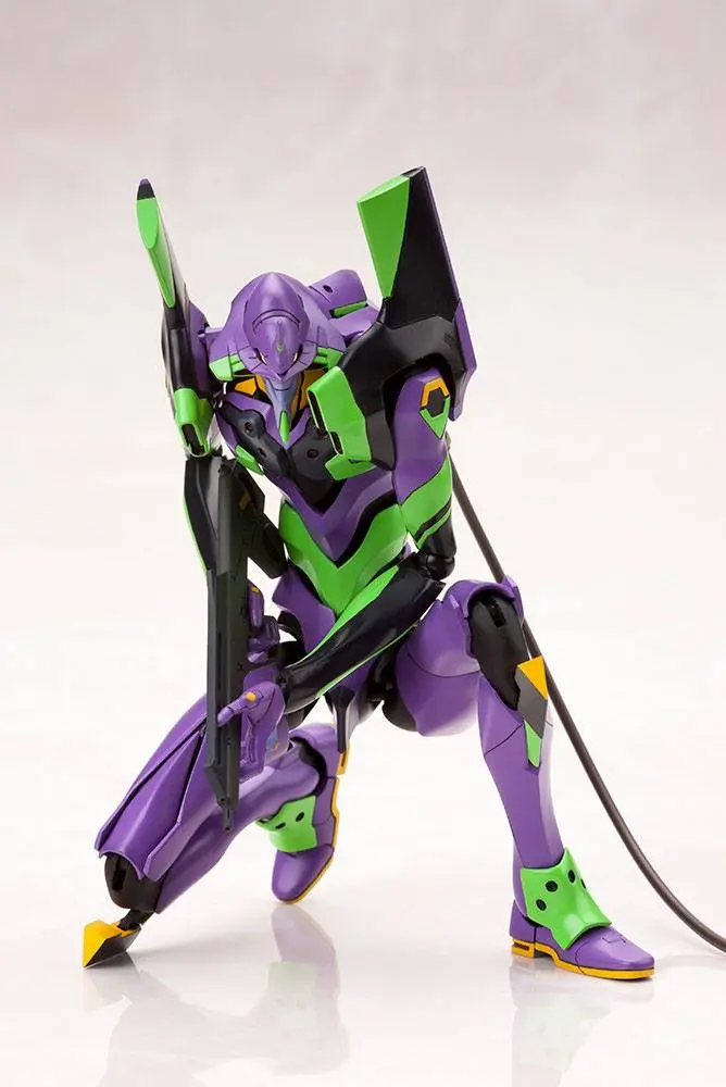 Evangelion: 3.0 + 1.0 Thrice Upon a Time Plastová stavebnica modelu 1/400 Evangelion Test Type-01 with Spear of Cassius produktová fotografia