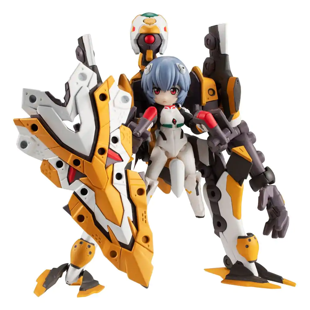 Evangelion Desktop Army Figúrky Ayanami Rei & Evangelion No. 0 (Kai) 15 cm produktová fotografia