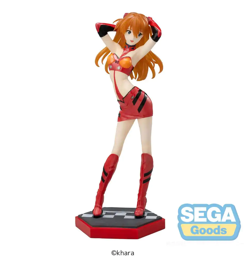 Evangelion Luminasta PVC Socha Evangelion Racing Asuka Shikinami Langley Pit Walk 25 cm produktová fotografia
