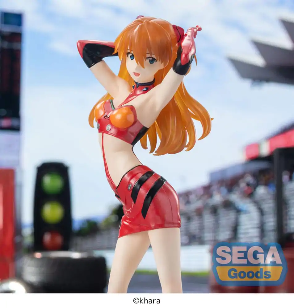 Evangelion Luminasta PVC Socha Evangelion Racing Asuka Shikinami Langley Pit Walk 25 cm produktová fotografia