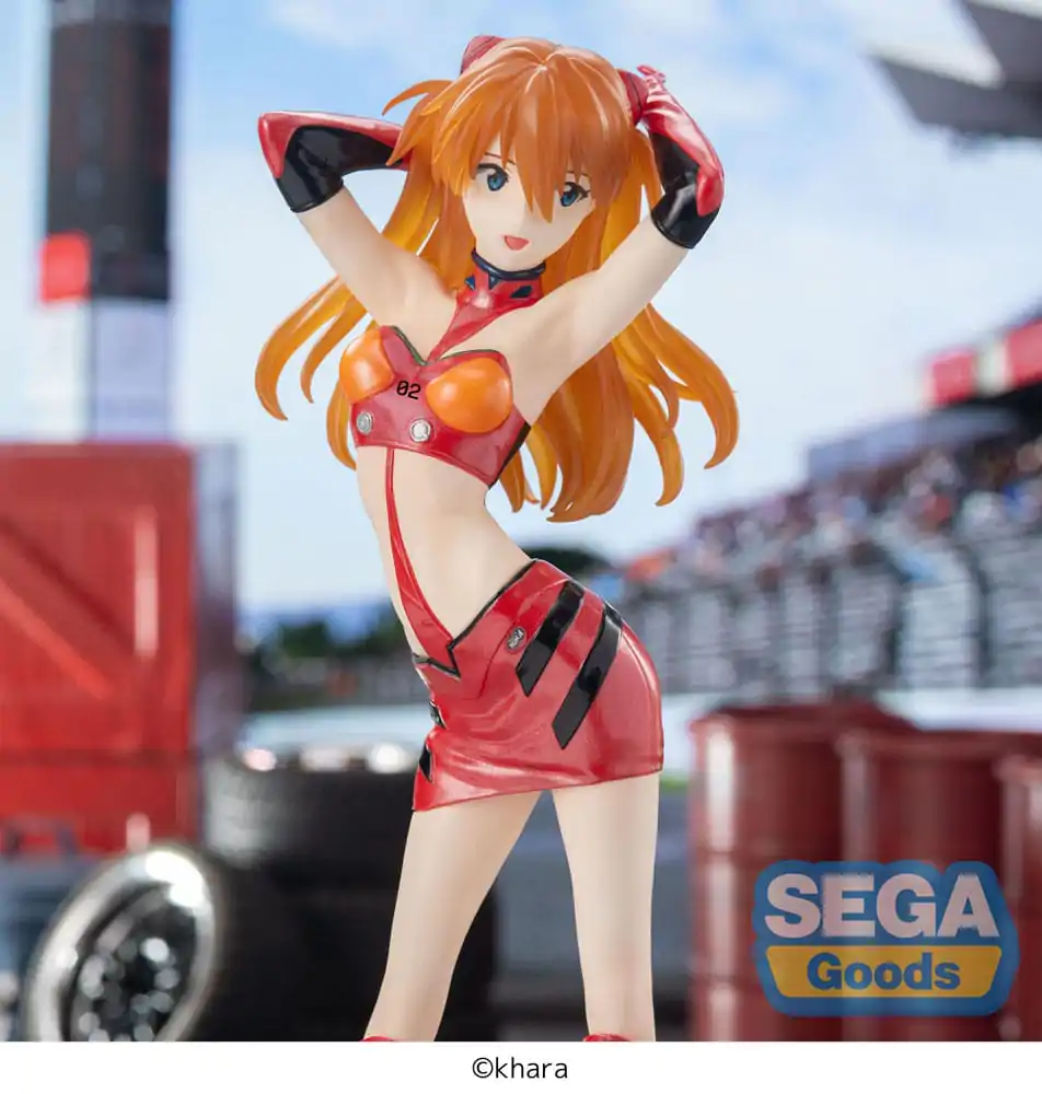 Evangelion Luminasta PVC Socha Evangelion Racing Asuka Shikinami Langley Pit Walk 25 cm produktová fotografia