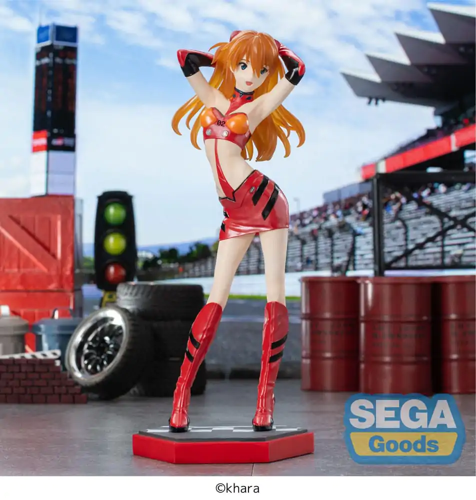 Evangelion Luminasta PVC Socha Evangelion Racing Asuka Shikinami Langley Pit Walk 25 cm produktová fotografia