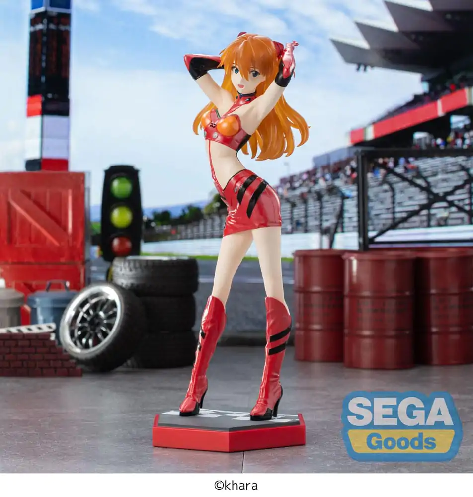 Evangelion Luminasta PVC Socha Evangelion Racing Asuka Shikinami Langley Pit Walk 25 cm produktová fotografia