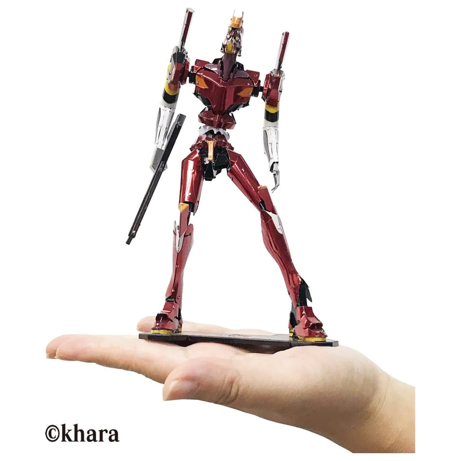 Evangelion Metallic Nano Plastic Model Jednotka 02 17 cm produktová fotografia