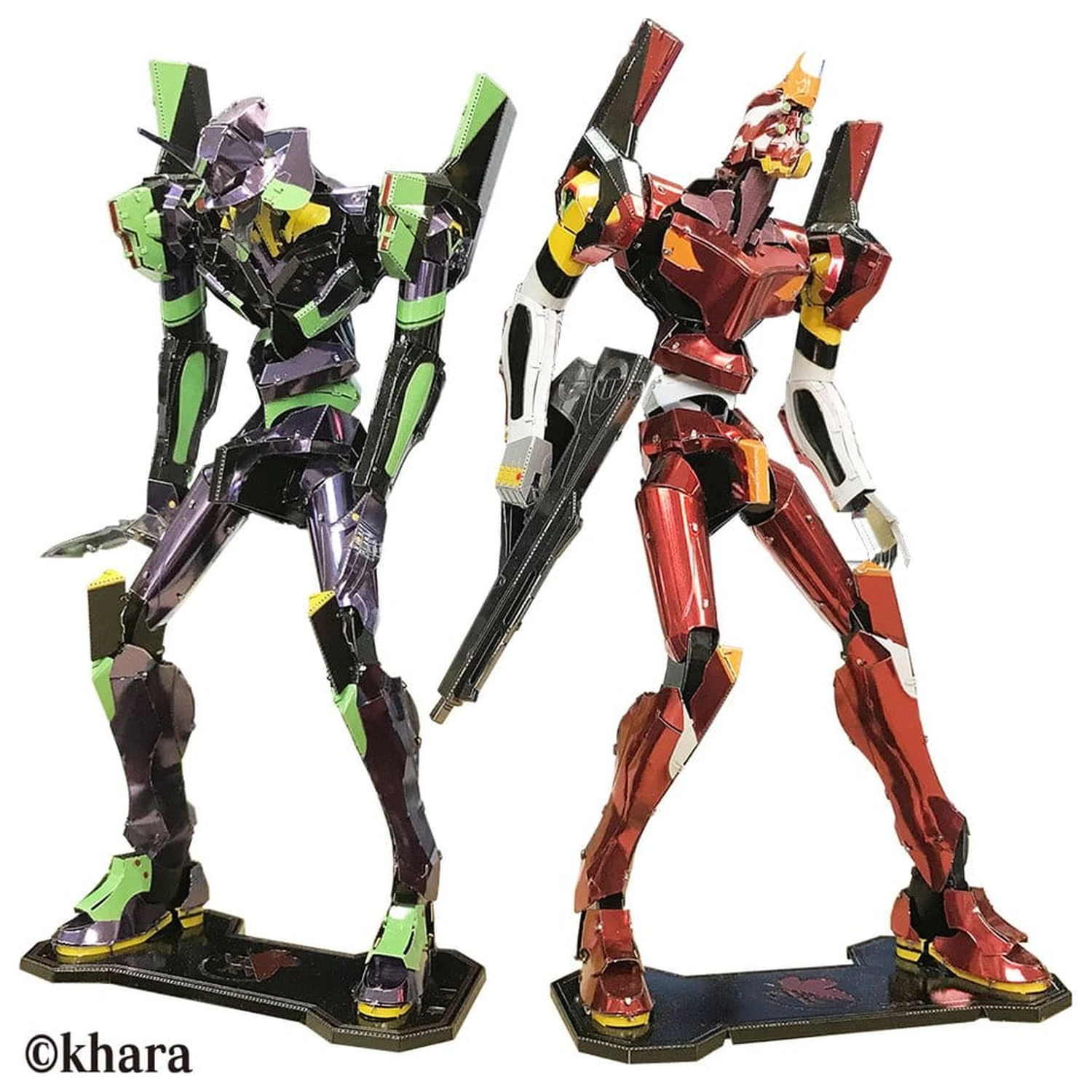 Evangelion Metallic Nano Plastic Model Jednotka 02 17 cm produktová fotografia