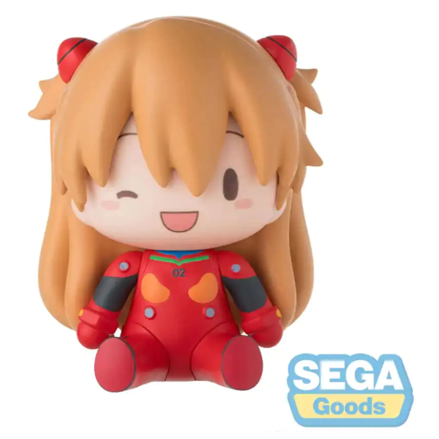 Evangelion: New Theatrical Edition Fuwa Petit Chibi figúrka Asuka Plug Suit 8 cm produktová fotografia