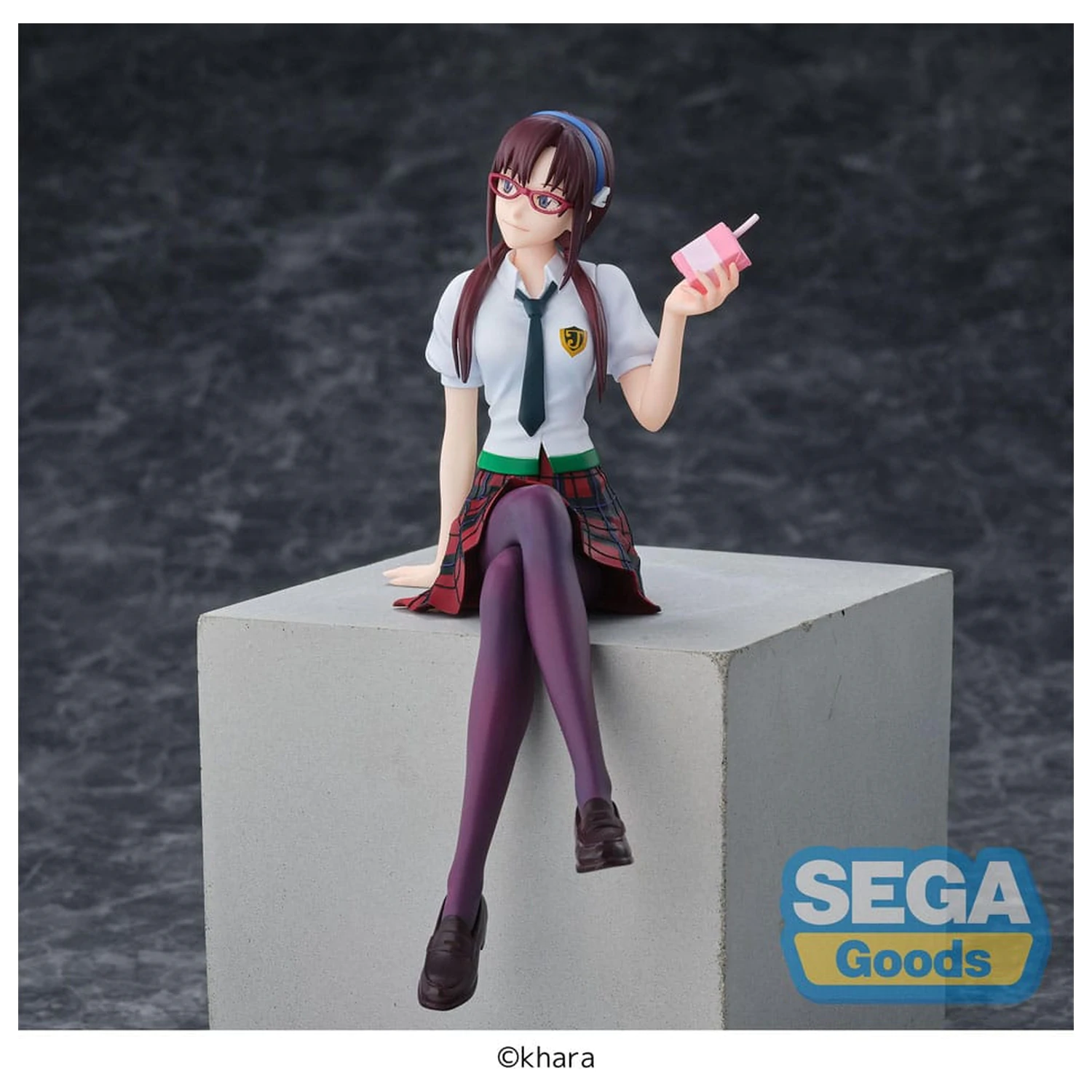 Evangelion: New Theatrical Edition PM Perching PVC socha Mari Makinami Illustrious 14 cm produktová fotografia