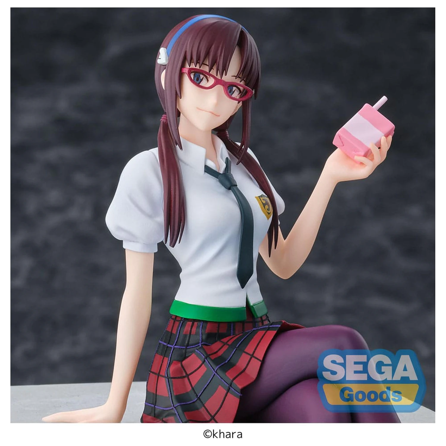 Evangelion: New Theatrical Edition PM Perching PVC socha Mari Makinami Illustrious 14 cm produktová fotografia