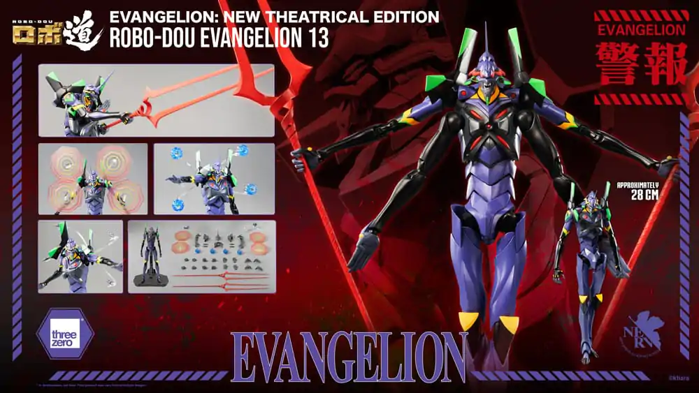 Evangelion: New Theatrical Edition Robo-Dou Akčná figúrka Evangelion 13 28 cm termékfotó