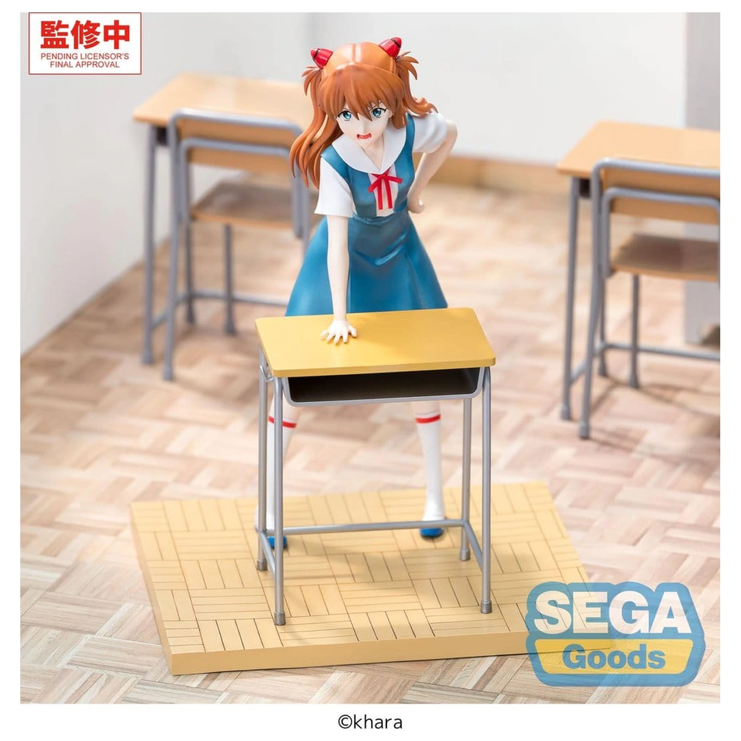 Evangelion: New Theatrical Edition XStellar PVC figúrka Asuka Shikinami Langley Uniform Ver. 19 cm produktová fotografia