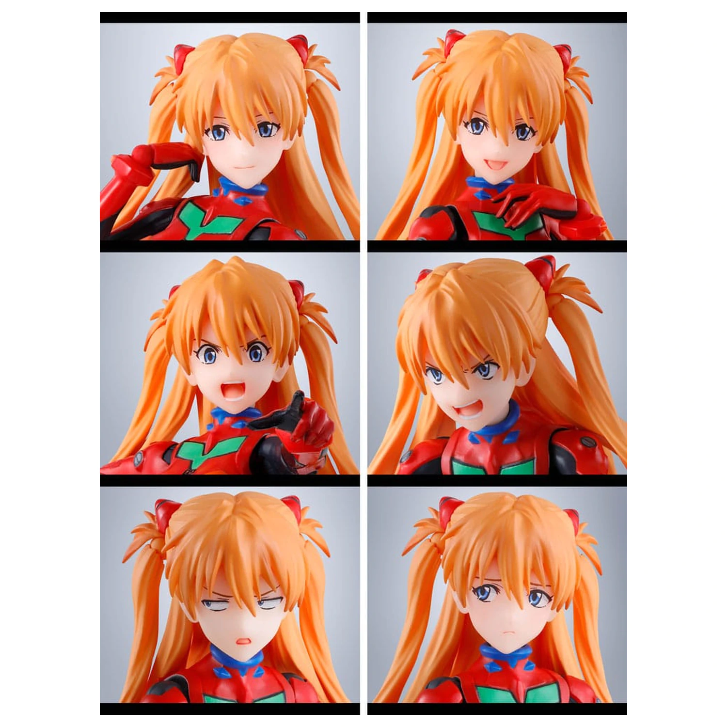Evangelion S.H.Figuarts akčná figúrka Asuka Shikinami Langley 14 cm produktová fotografia