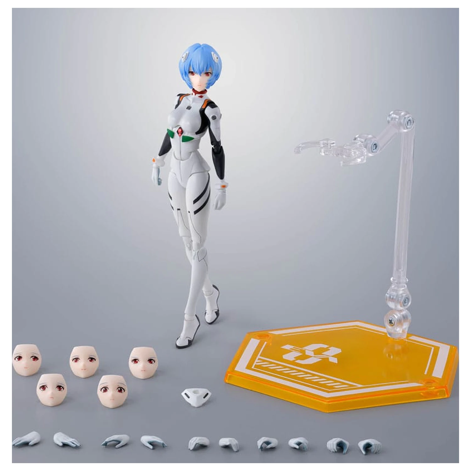Evangelion S.H.Figuarts akčná figúrka Rei Ayanami 14 cm produktová fotografia