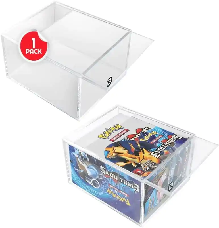 Evoretro akrylová vitrína pre Booster Boxy / Elite Trainer Boxy Ver. 1 s posuvným vekom produktová fotografia