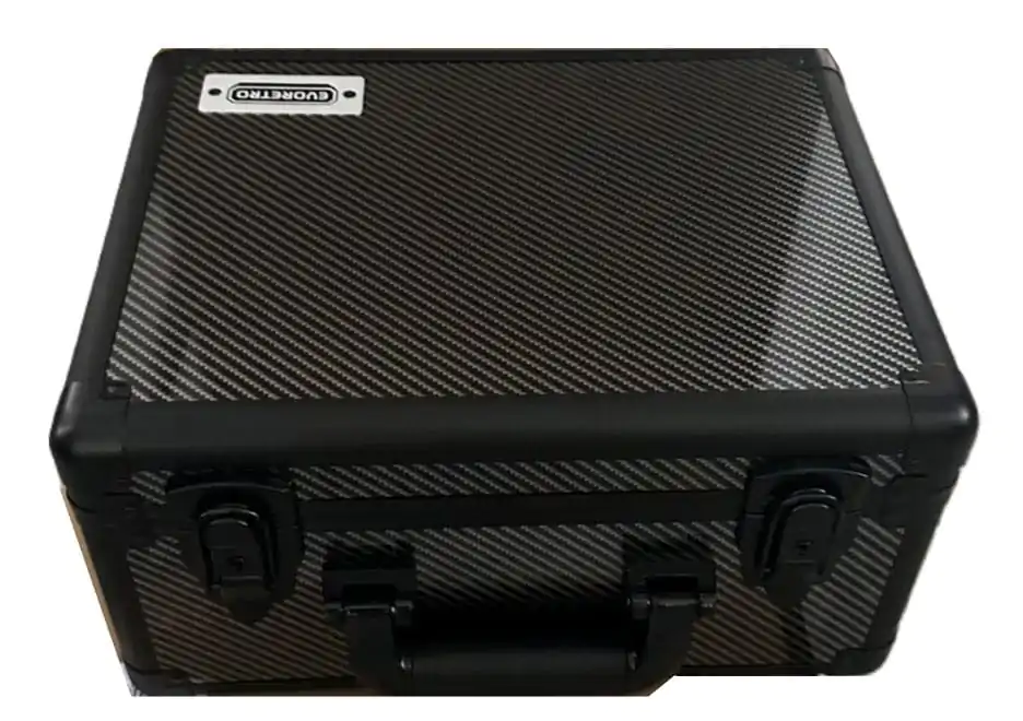 Evoretro kufor na obchodné karty strieborná/sivá Small produktová fotografia