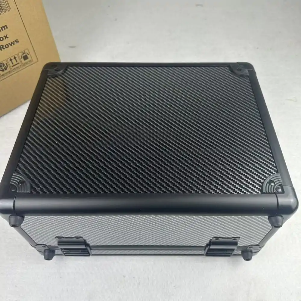 Evoretro kufor na obchodné karty strieborná/sivá Small produktová fotografia