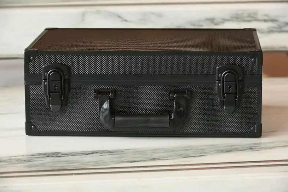 Evoretro kufor na obchodné karty Black produktová fotografia