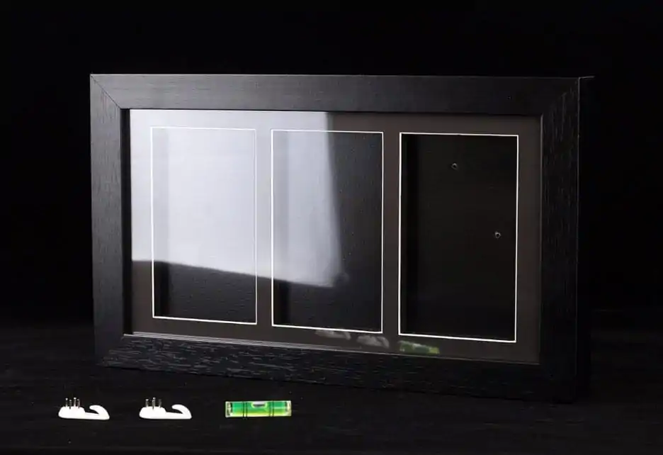 Evoretro rámček na zobrazenie hodnotených kariet pre 3 PSA hodnotené karty produktová fotografia