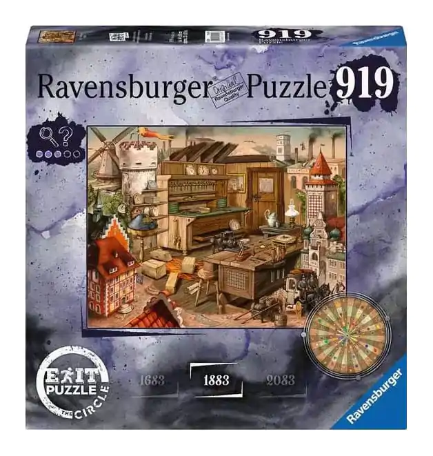 EXIT: Kruhové puzzle Anno 1883 (919 dielikov) produktová fotografia