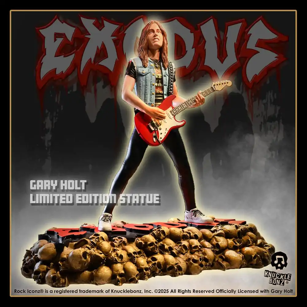 Exodus Rock Iconz Socha 1/9 Gary Holt 22 cm produktová fotografia