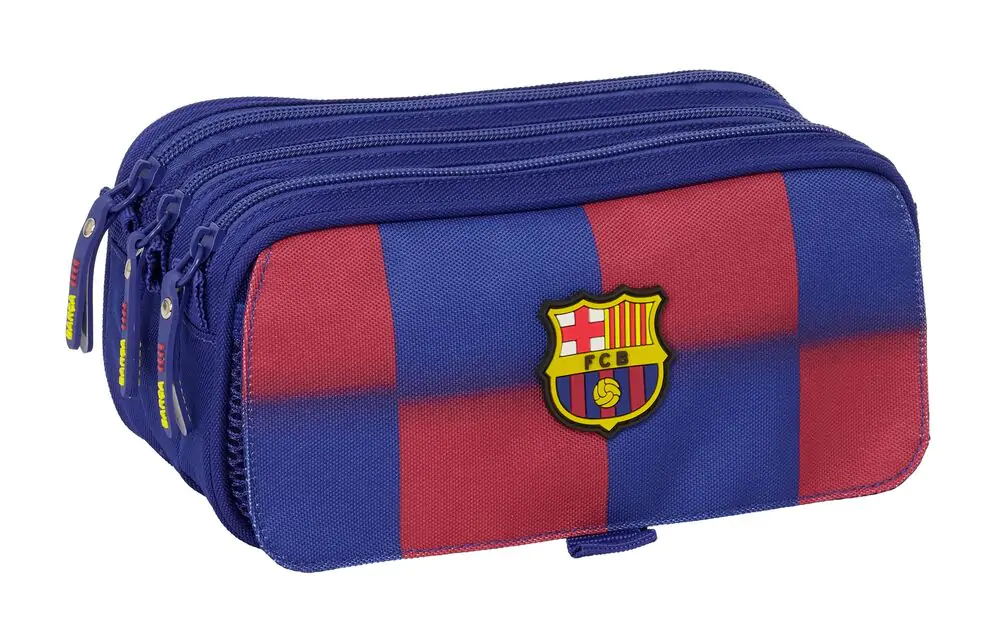 F.C. Barcelona 25/26 trojité puzdro na ceruzky produktová fotografia