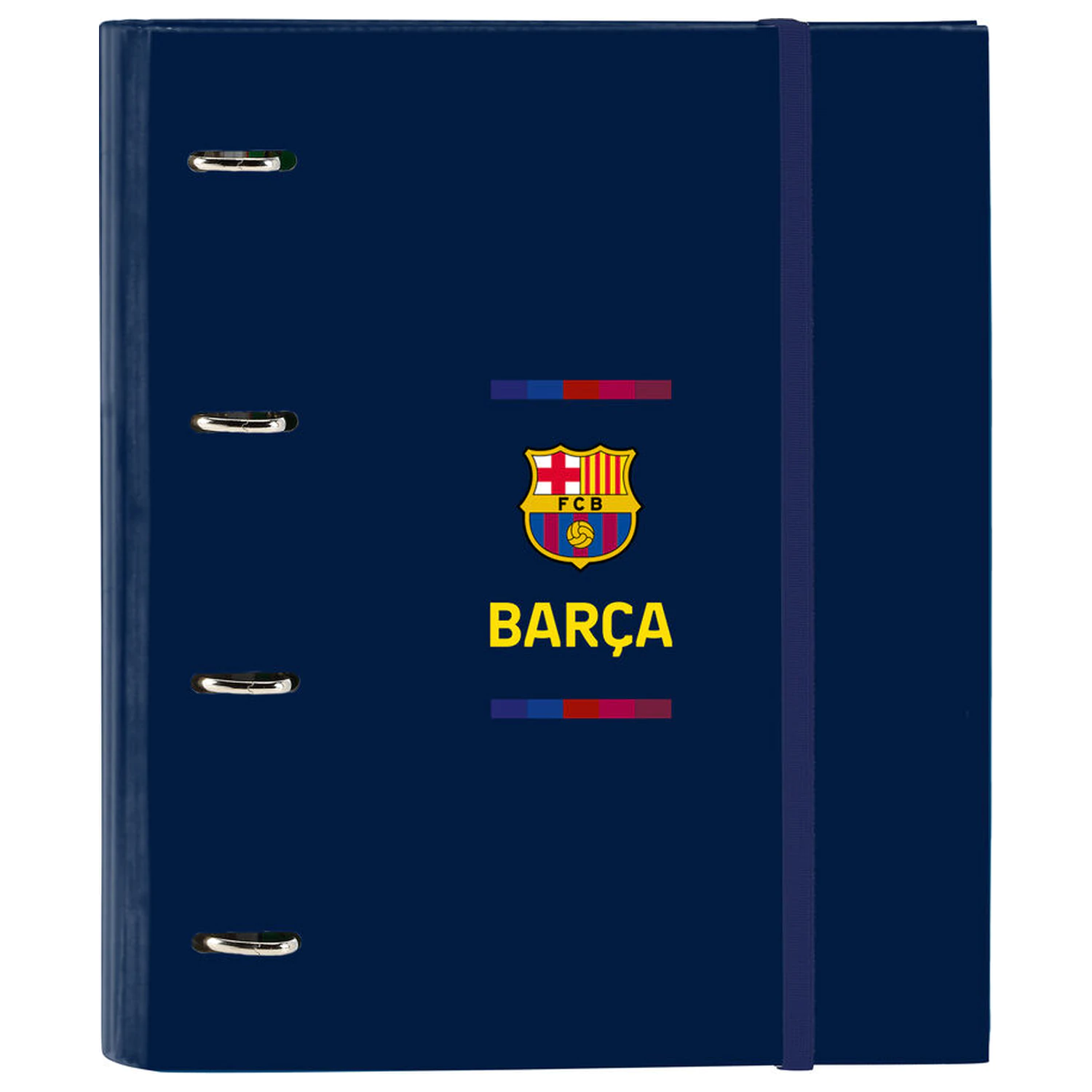 F.C. Barcelona 26/27 A4 kartónový zakladač so 4 krúžkami a listami produktová fotografia