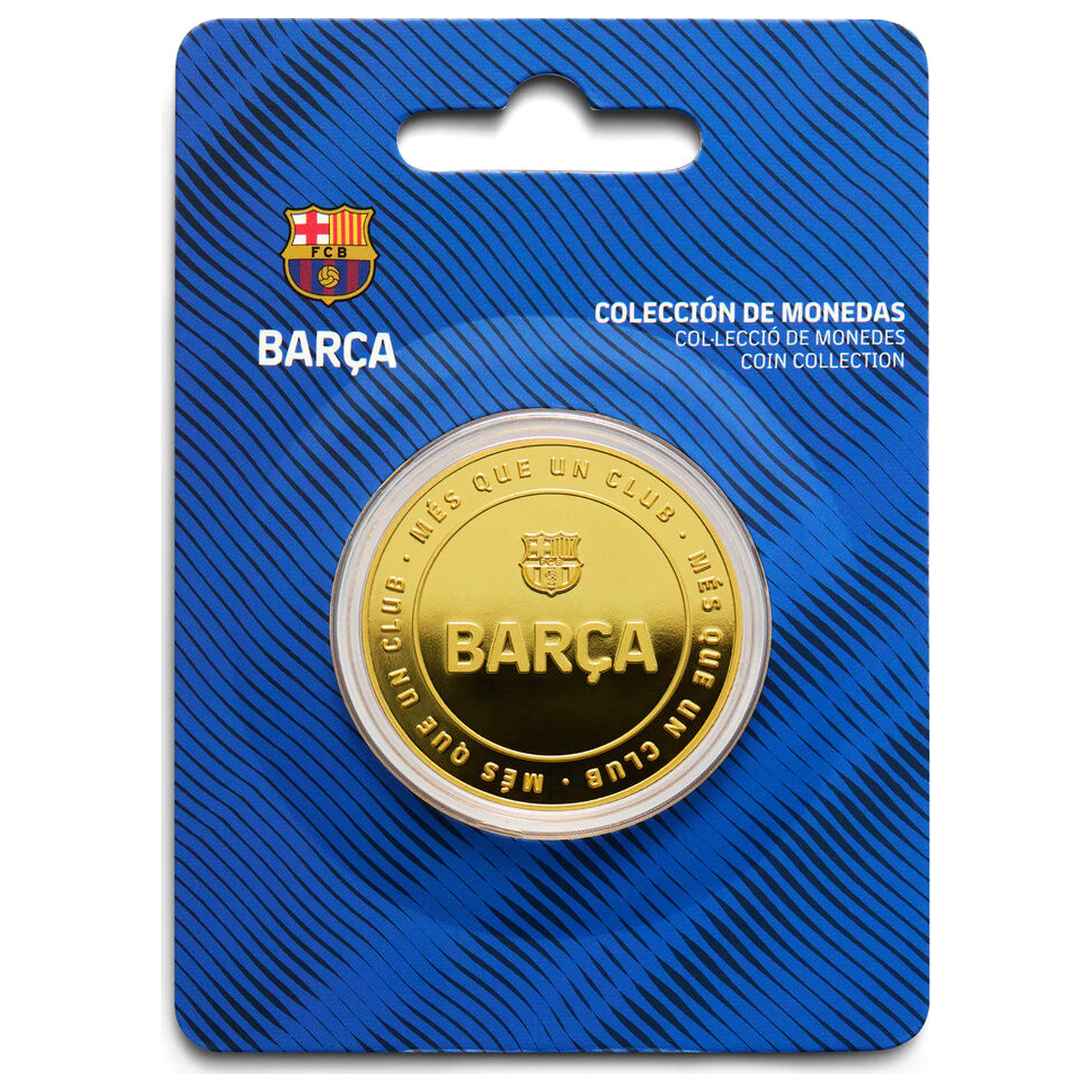 F.C. Barcelona Barca pamätná minca produktová fotografia