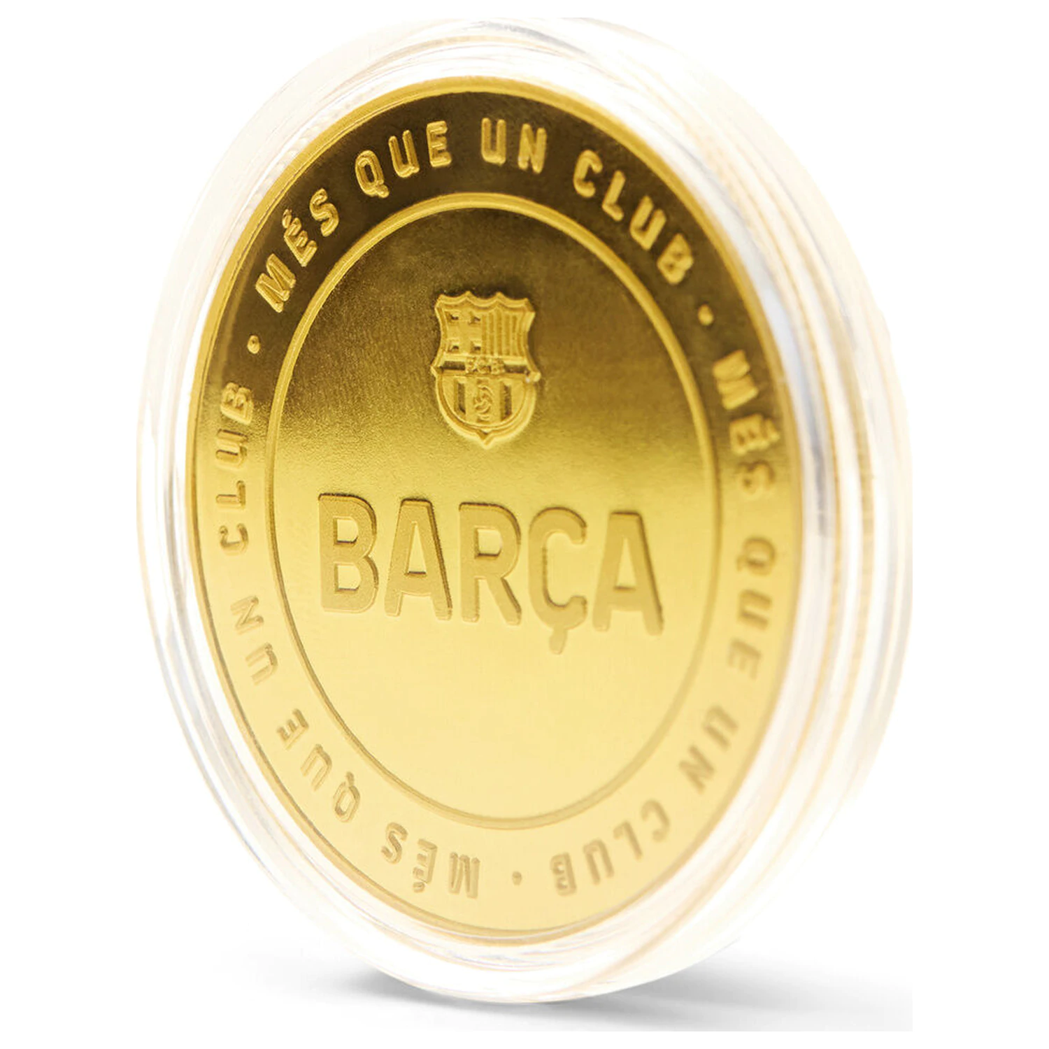F.C. Barcelona Barca pamätná minca produktová fotografia
