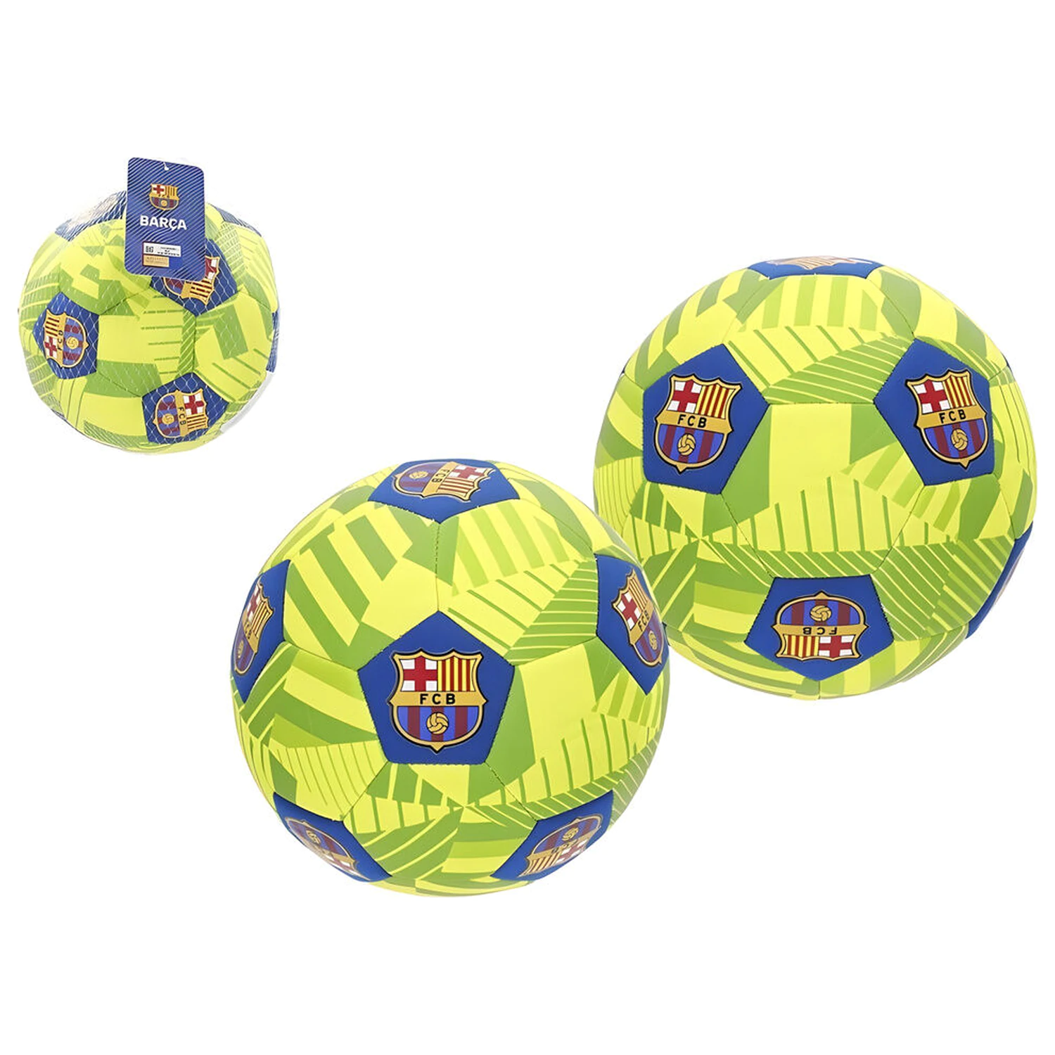 F.C. Barcelona plážová futbalová lopta produktová fotografia