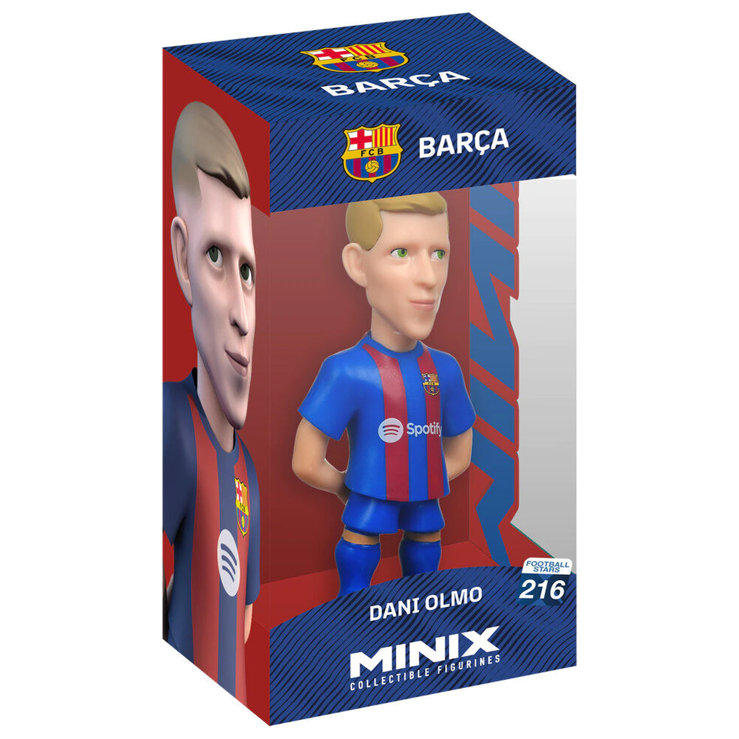 F.C. Barcelona Dani Olmo figúrka minix 12cm produktová fotografia