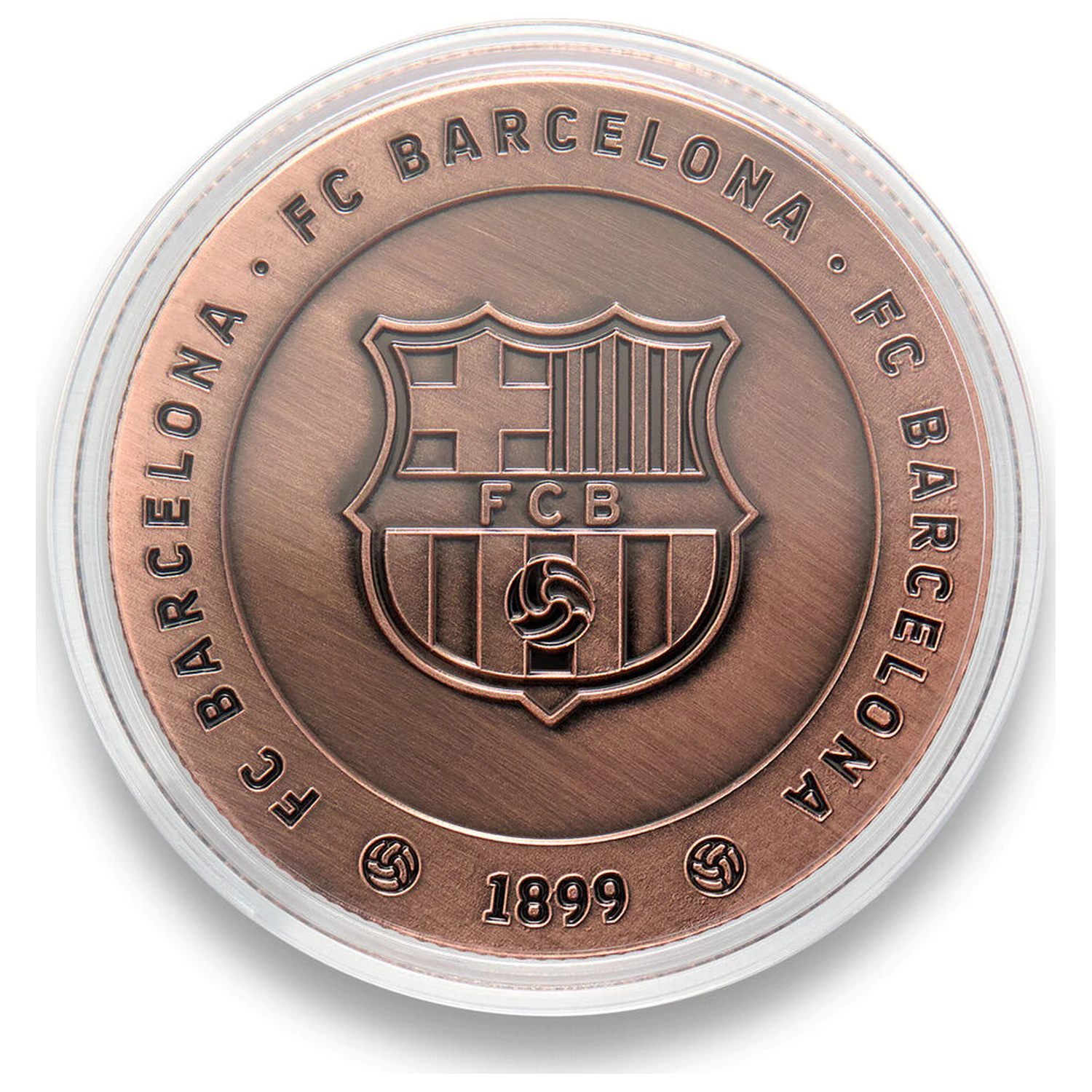 F.C. Barcelona Forza Barca pamätná minca produktová fotografia