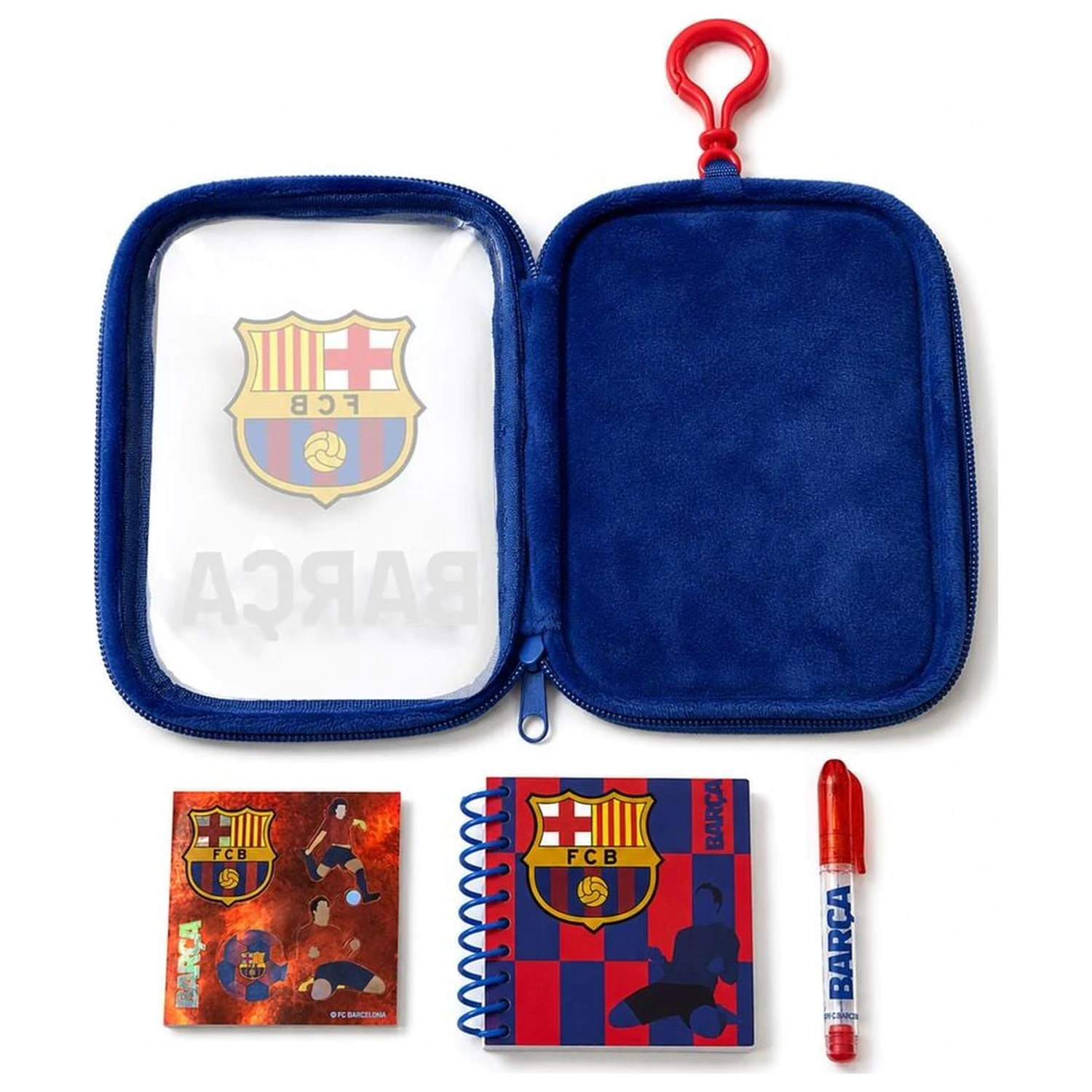 F.C. Barcelona školský set produktová fotografia
