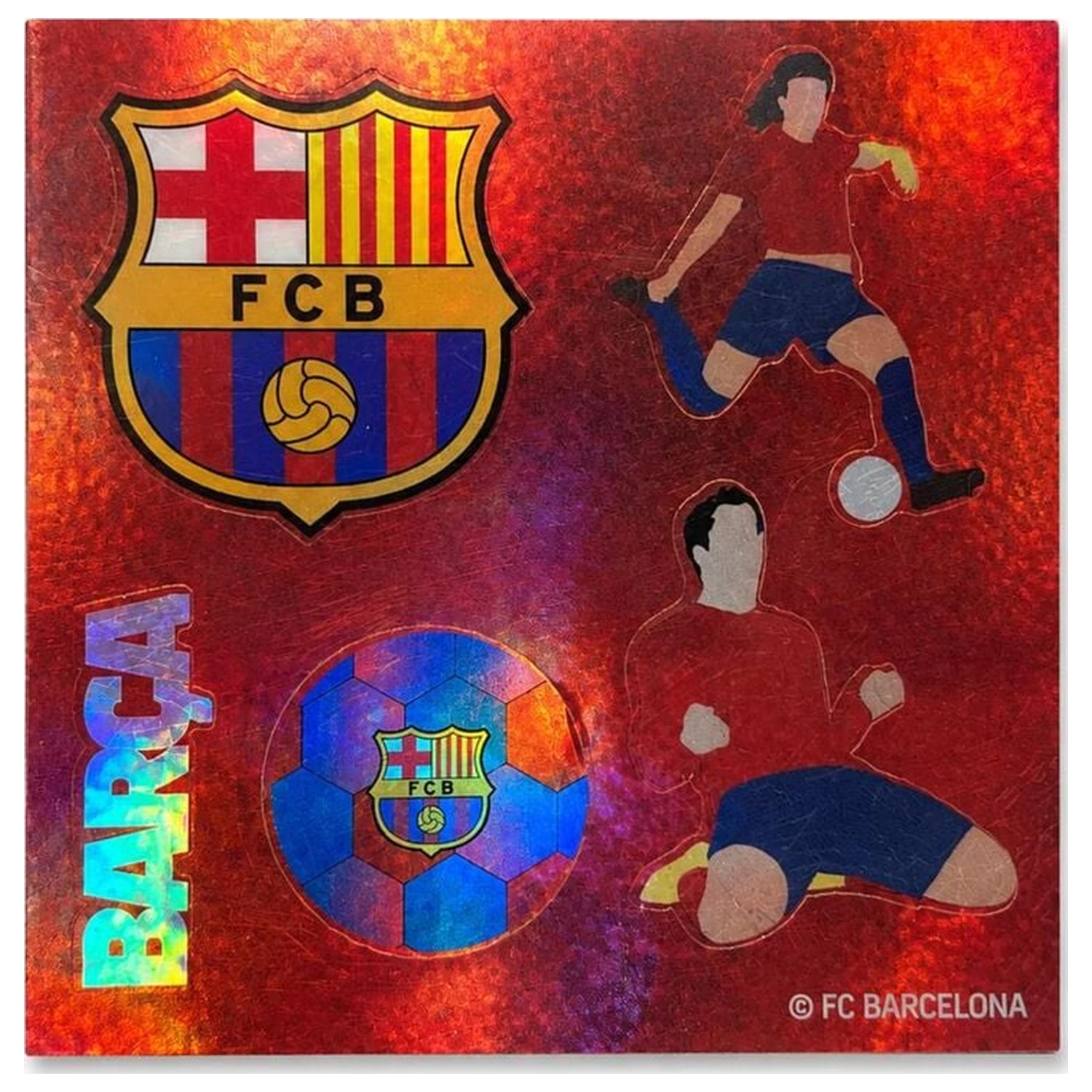 F.C. Barcelona školský set produktová fotografia