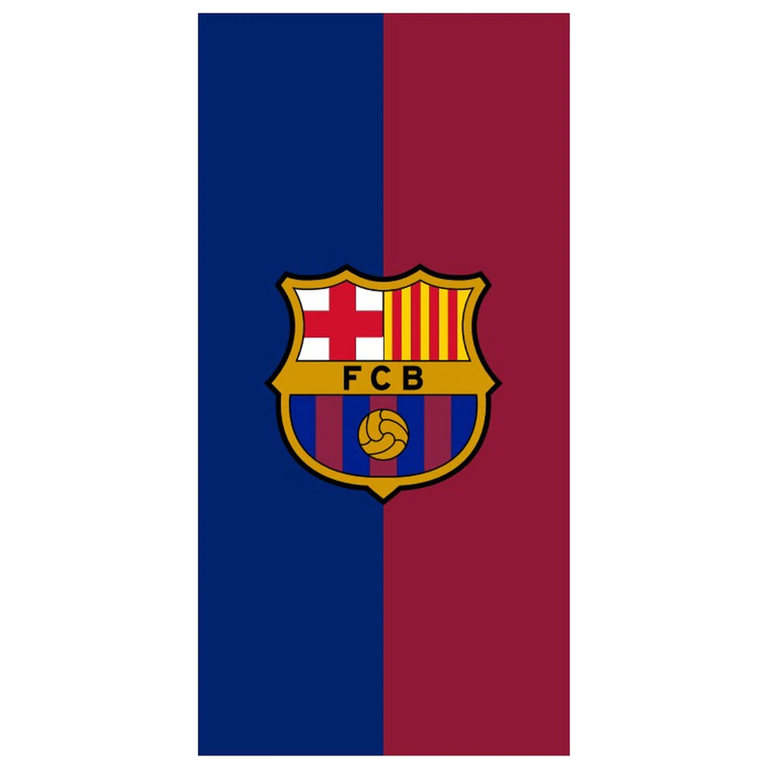 F.C Barcelona mikrovláknová plážová osuška produktová fotografia