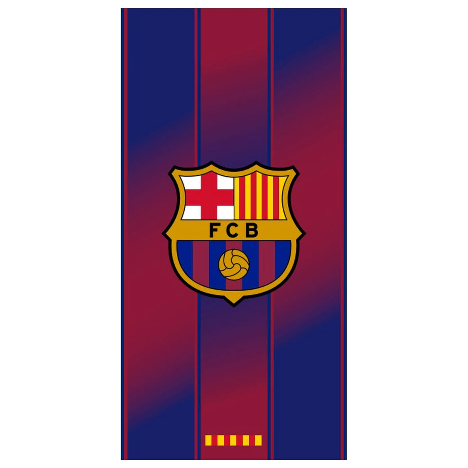 F.C Barcelona mikrovláknová plážová osuška produktová fotografia