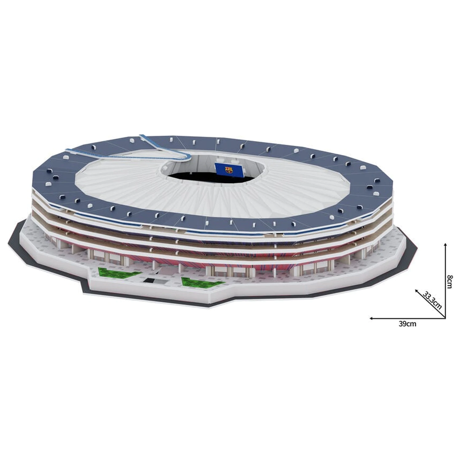 F.C. Barcelona Nový Spotify Camp Nou 3D puzzle štadión produktová fotografia