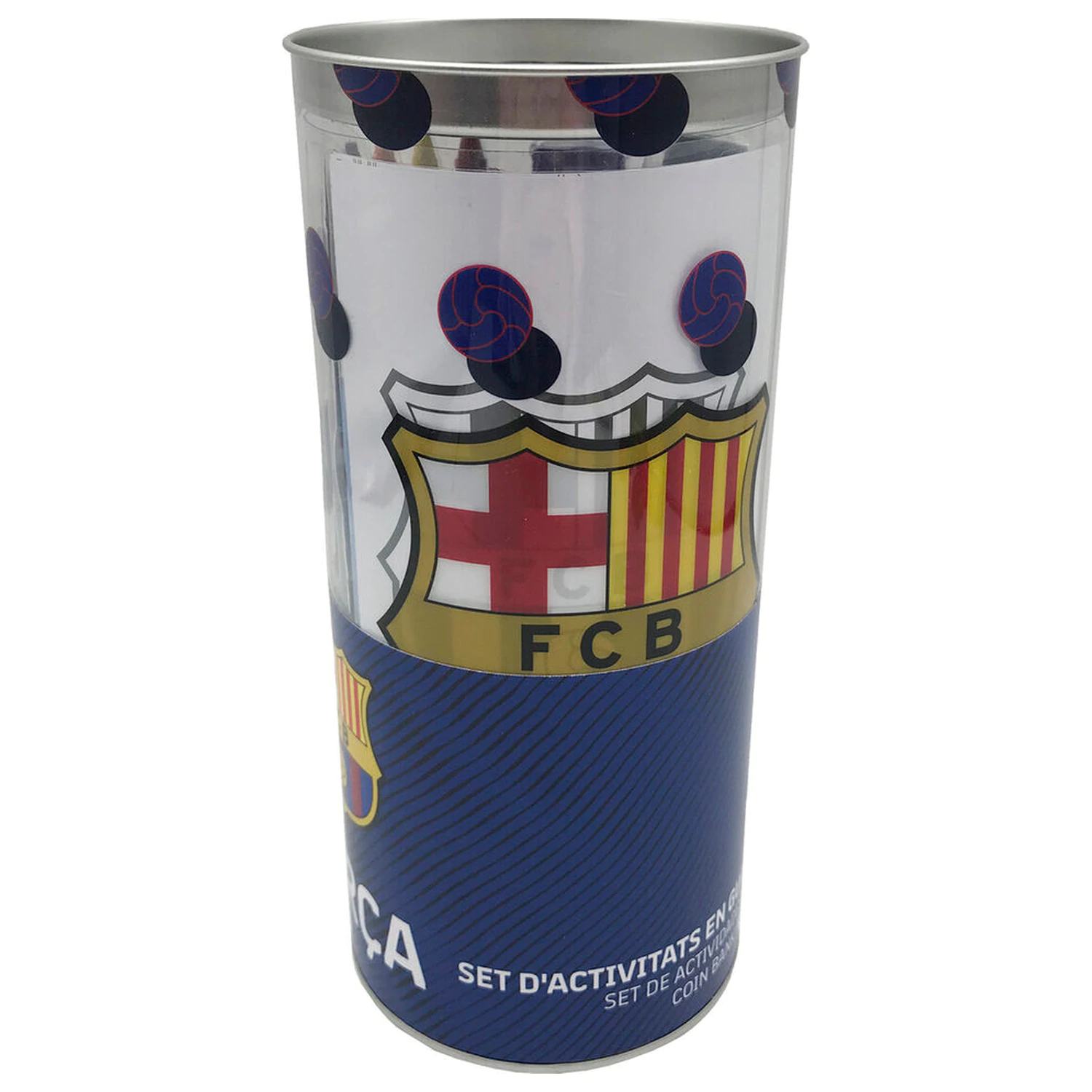 F.C. Barcelona pokladnička set aktivity 38 kusov produktová fotografia