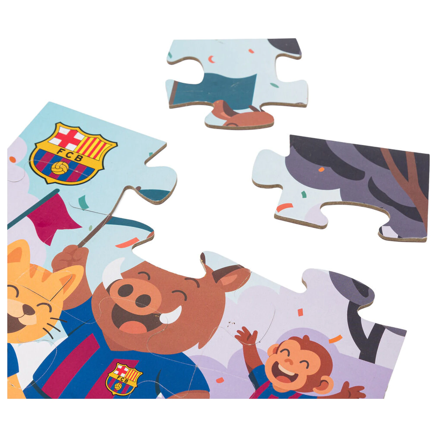 F.C. Barcelona puzzle 12 ks produktová fotografia