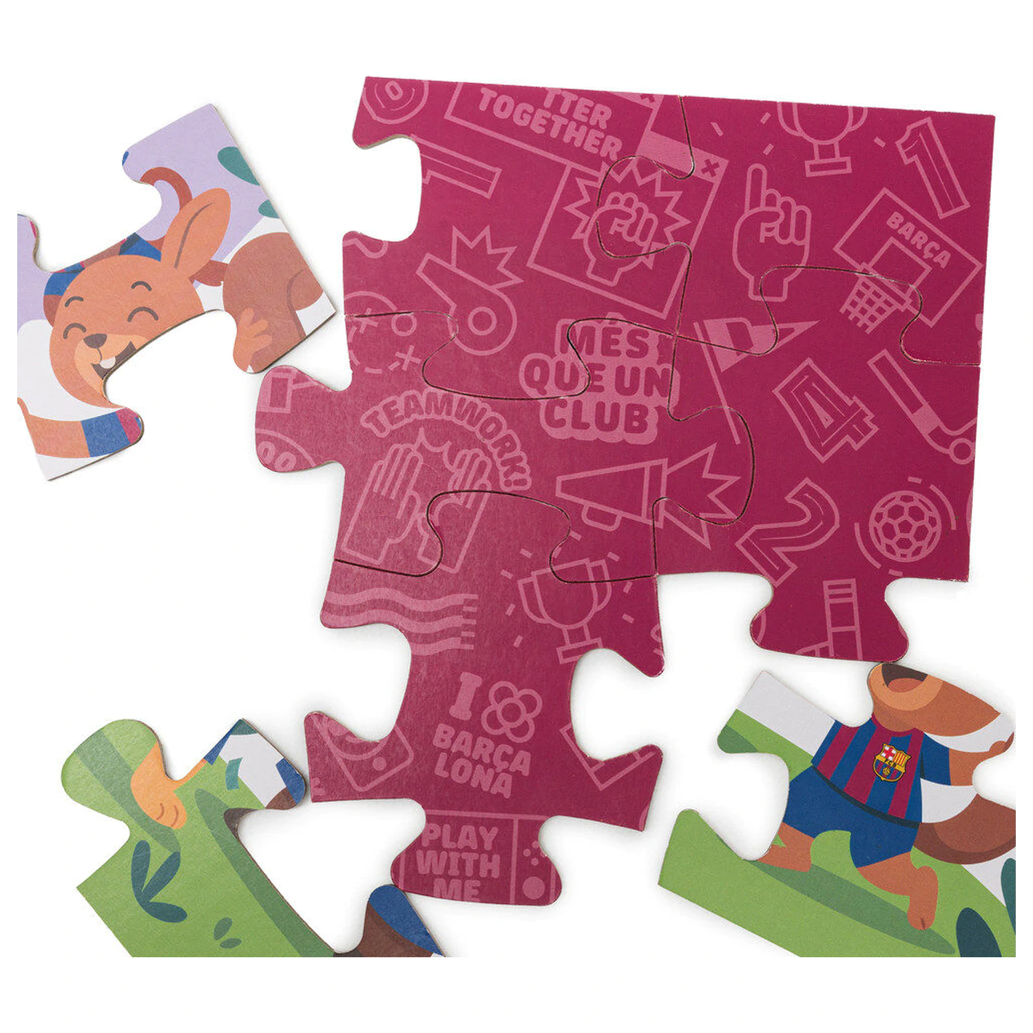 F.C. Barcelona puzzle 12 ks produktová fotografia