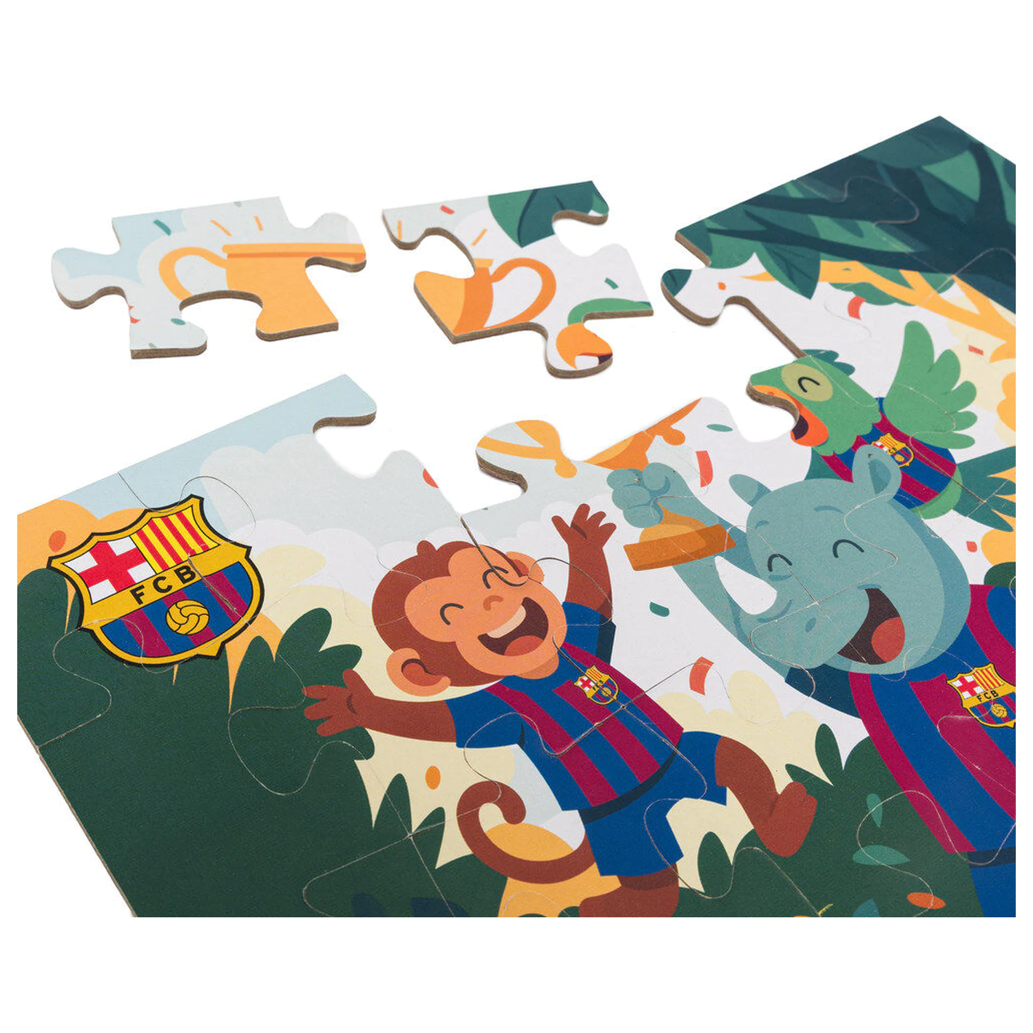 F.C. Barcelona puzzle 24 kusov produktová fotografia