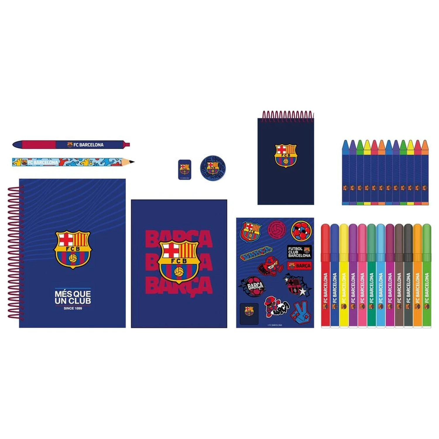 F.C. Barcelona Stage activity set 43 kusov produktová fotografia