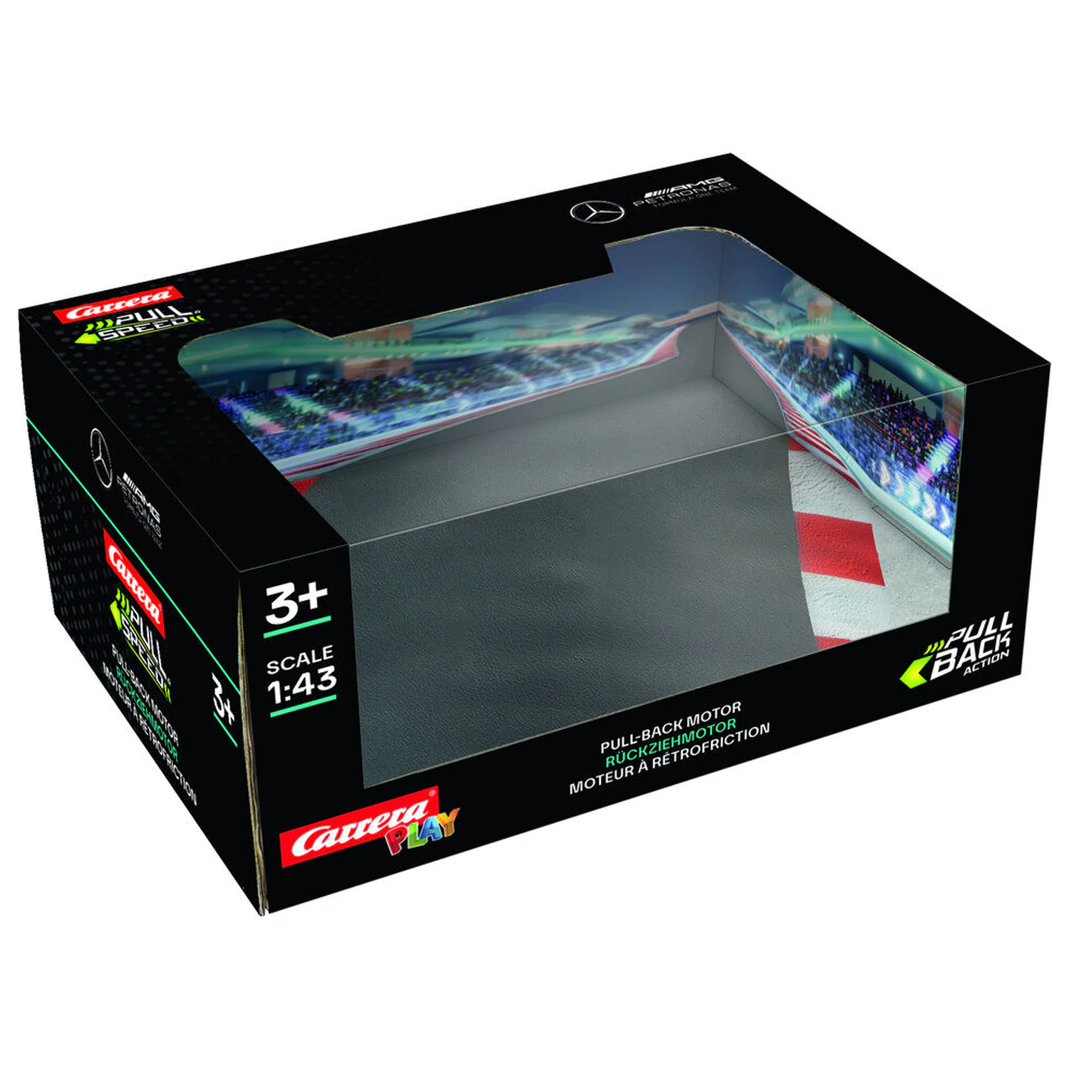 F1 Mercedes AMG Petronas Dvojité balenie balenie 2 áut na zotrvačník produktová fotografia