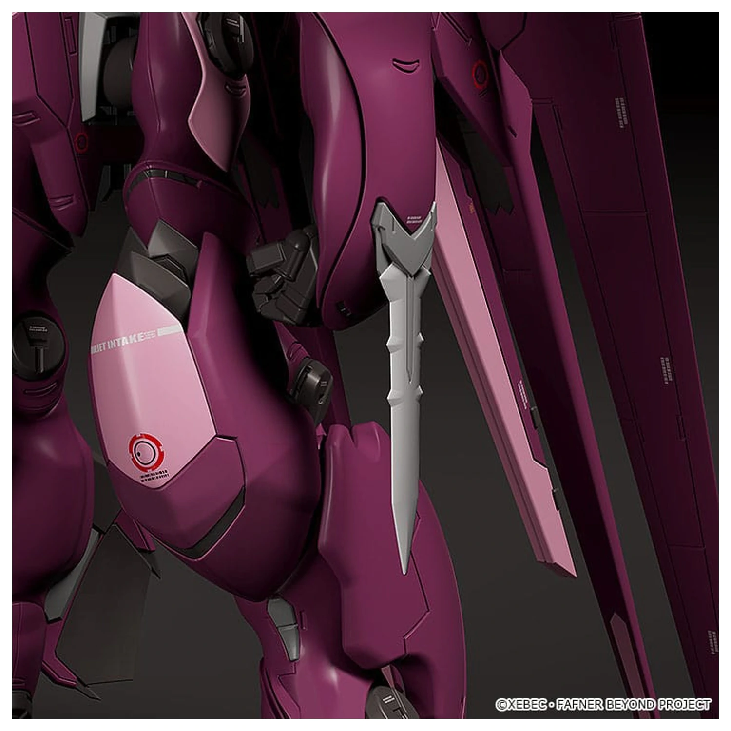 Fafner in the Azure The Beyond Moderoid plastový model Fafner Mark Sieben Kai Azrael 19 cm produktová fotografia