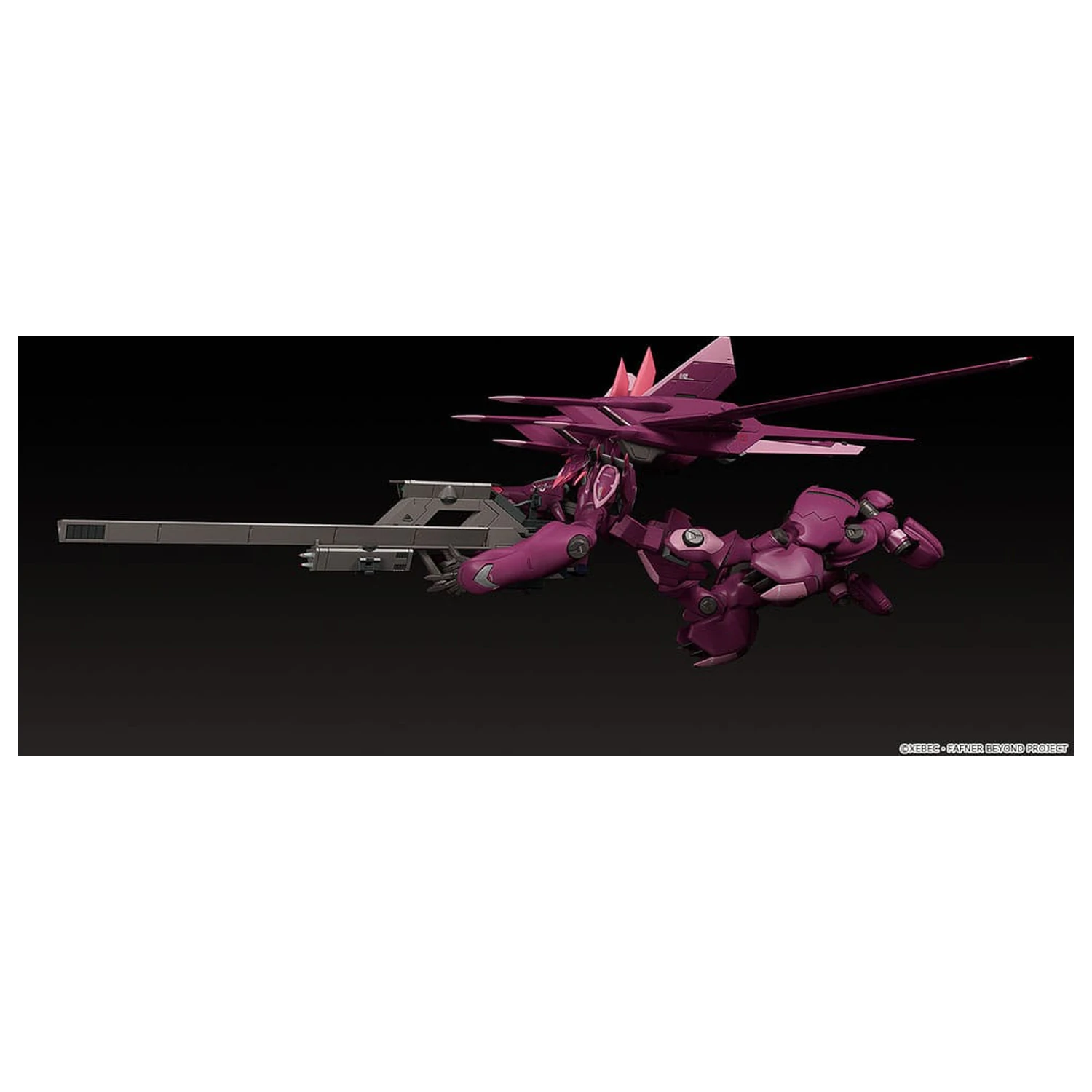 Fafner in the Azure The Beyond Moderoid plastový model Fafner Mark Sieben Kai Azrael 19 cm produktová fotografia