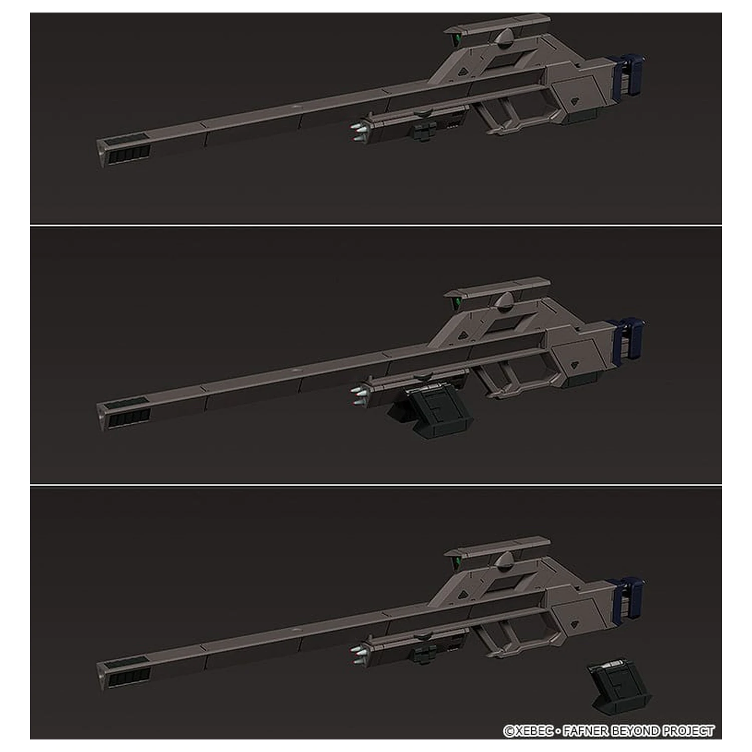 Fafner in the Azure The Beyond Moderoid plastový model Fafner Mark Sieben Kai Azrael 19 cm produktová fotografia