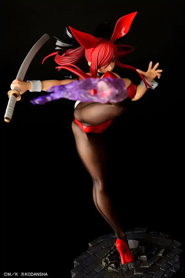Fairy Tail Socha 1/6 Erza Scarlet High Kick Crimson Bunny Ver. 37 cm produktová fotografia