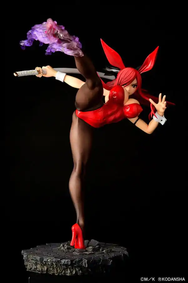 Fairy Tail Socha 1/6 Erza Scarlet High Kick Crimson Bunny Ver. 37 cm produktová fotografia